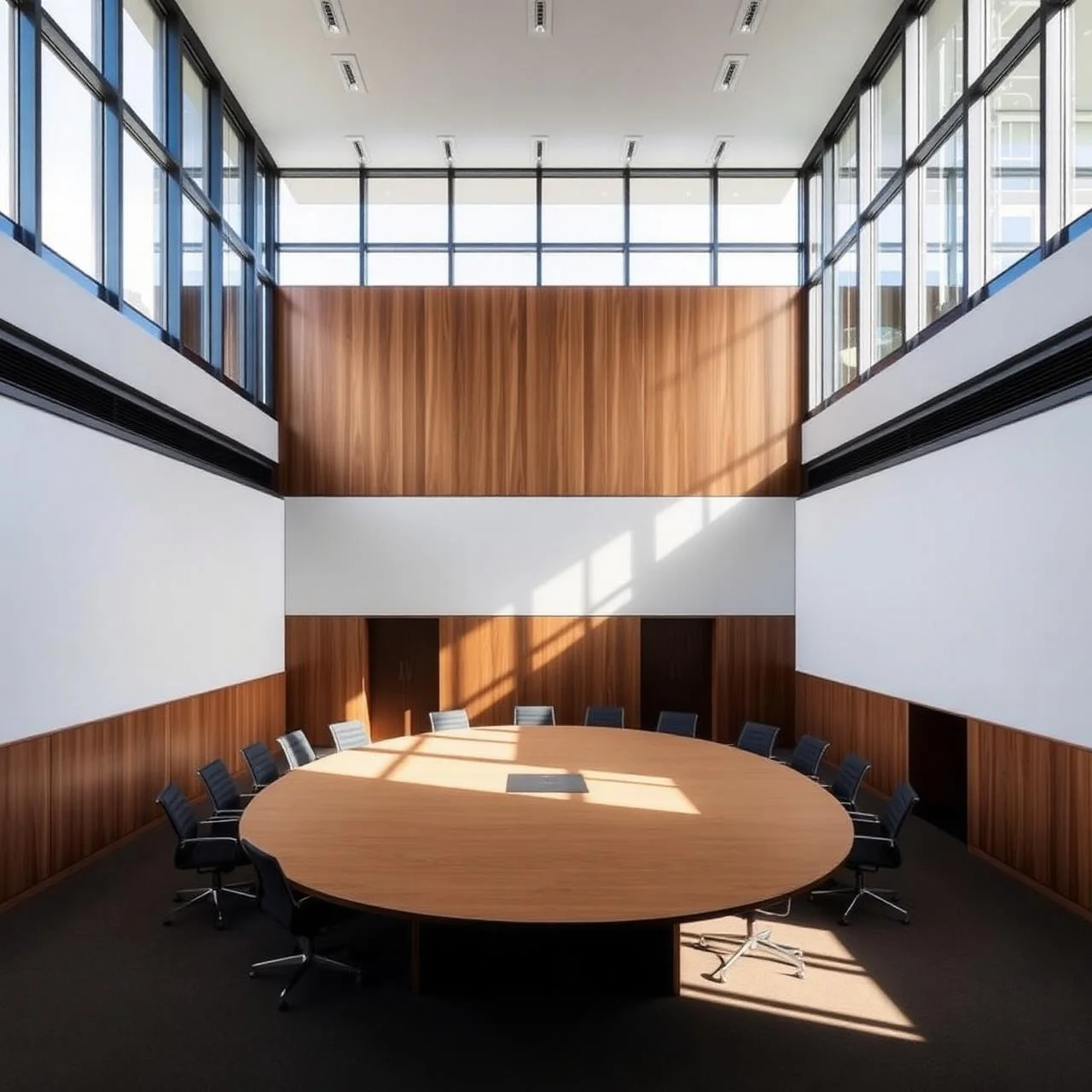 Boardroom interior representing governance